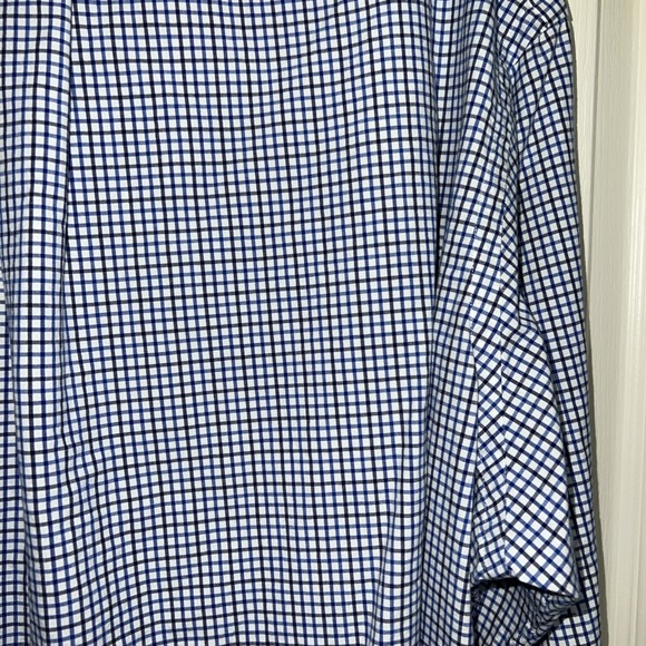 Ralph Lauren Classic Fit Men's Button Down Shirt Size XXL Blue Gingham Logo E11 - Picture 10 of 16